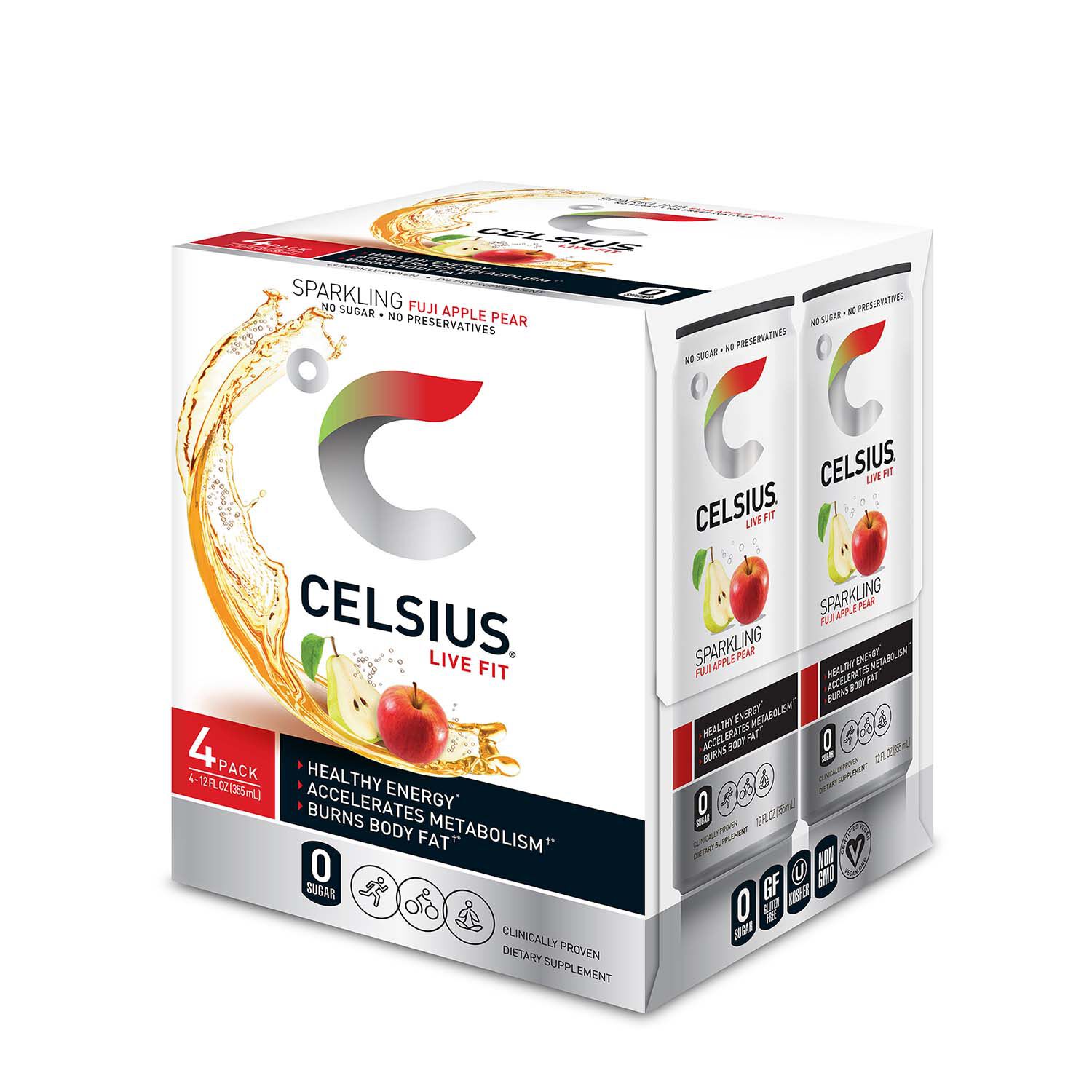 33 Celsius Drink Nutrition Label - Modern Label Ideas
